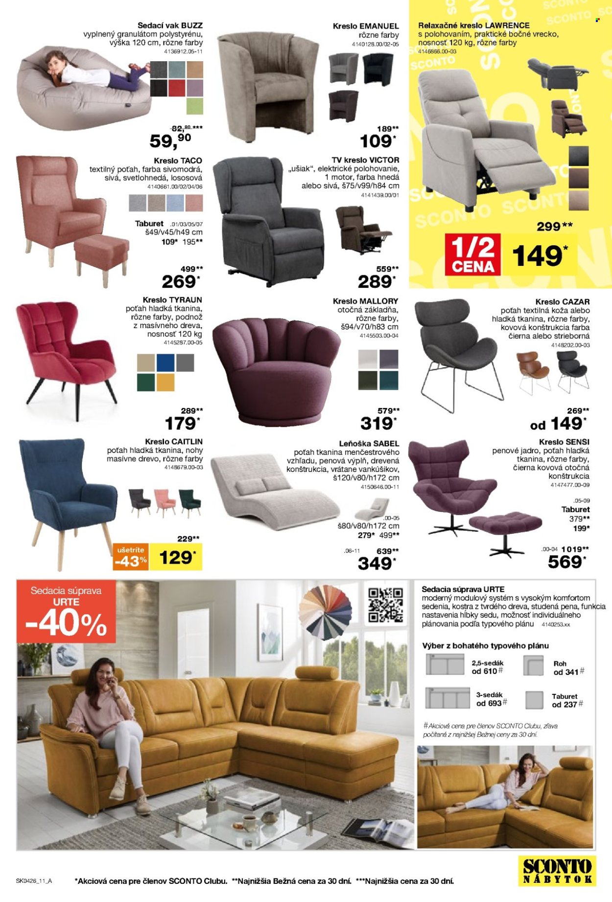 Leták Sconto nábytok - 4.3.2026 - 24.3.2026. Strana 11
