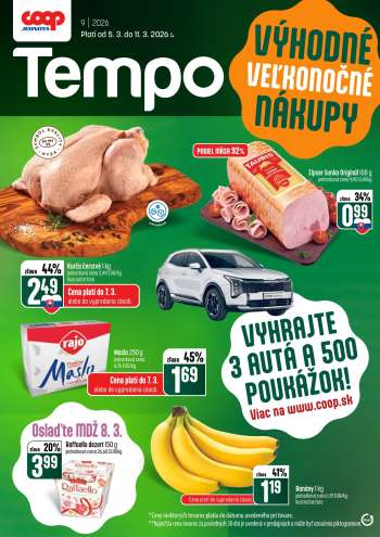 Leták COOP Jednota - 5.3.2026 - 11.3.2026.