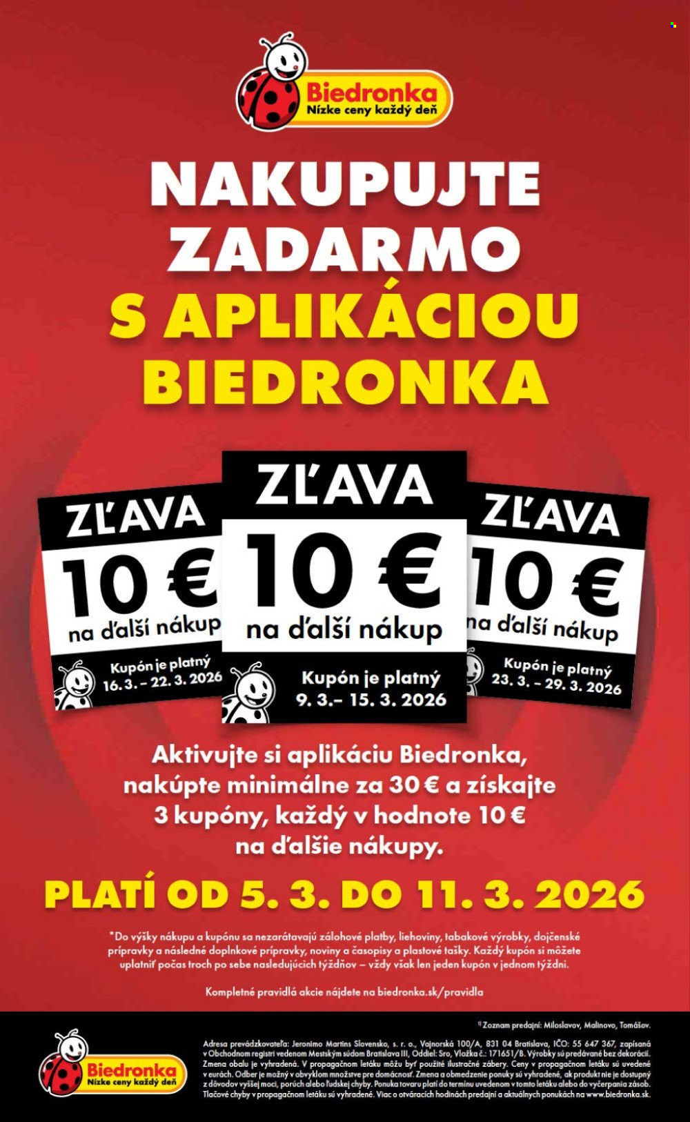 Leták Biedronka - 5.3.2026 - 11.3.2026. Strana 48
