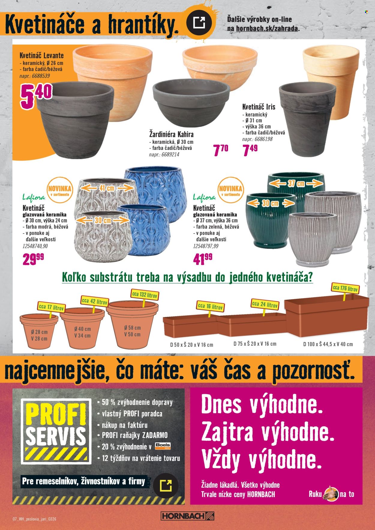 Leták Hornbach - 4.3.2026 - 18.3.2026. Strana 7