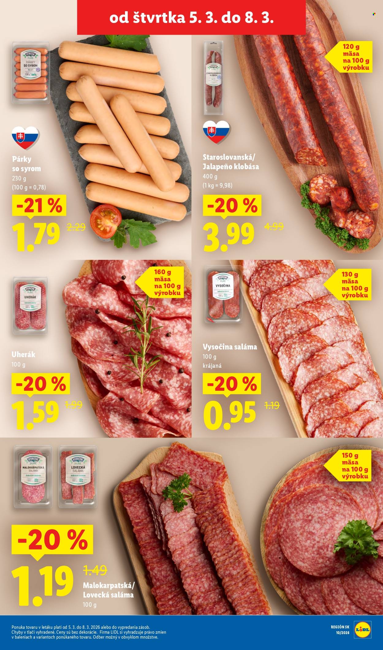 Leták Lidl - 5.3.2026 - 8.3.2026. Strana 17