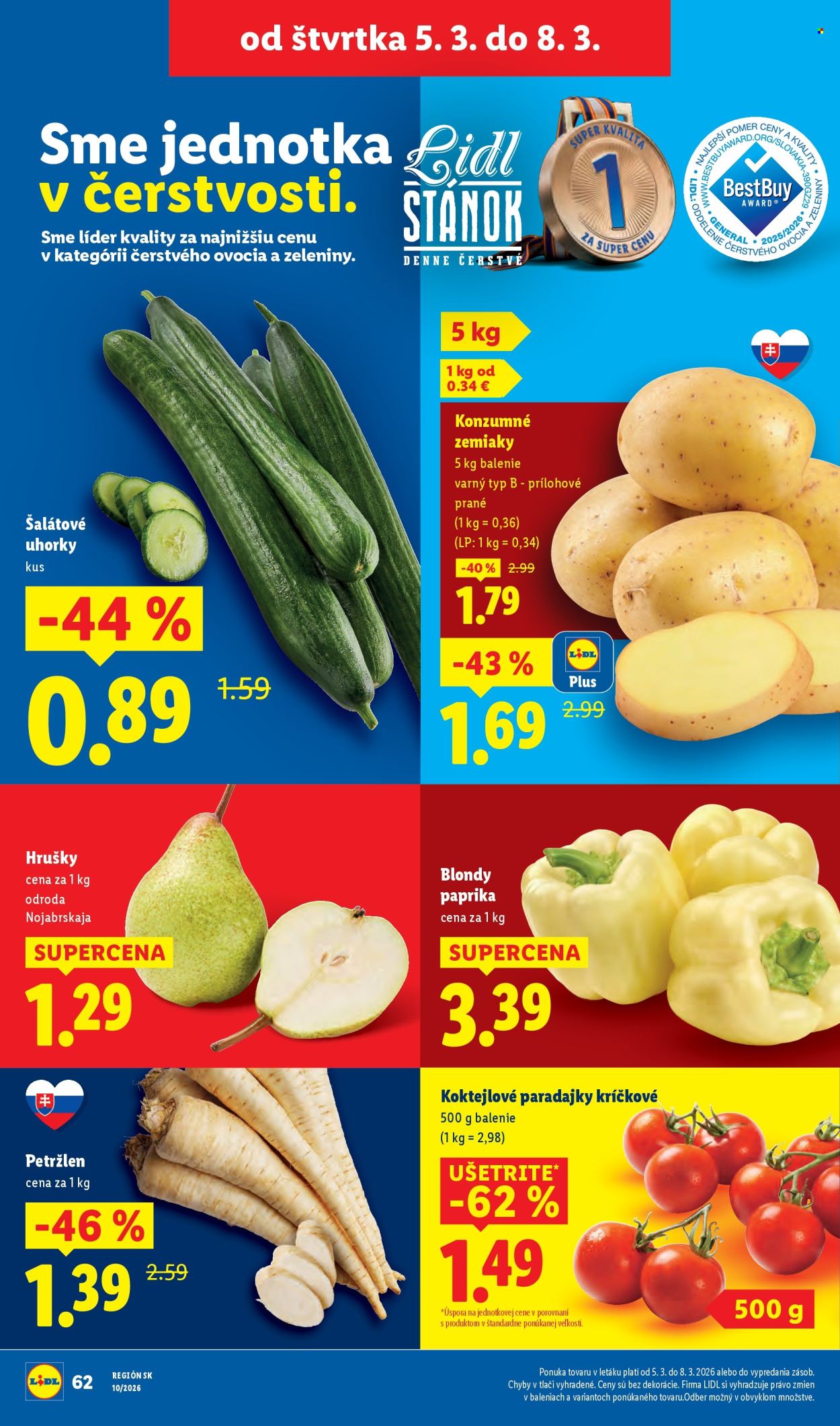 Leták Lidl - 5.3.2026 - 8.3.2026. Strana 20