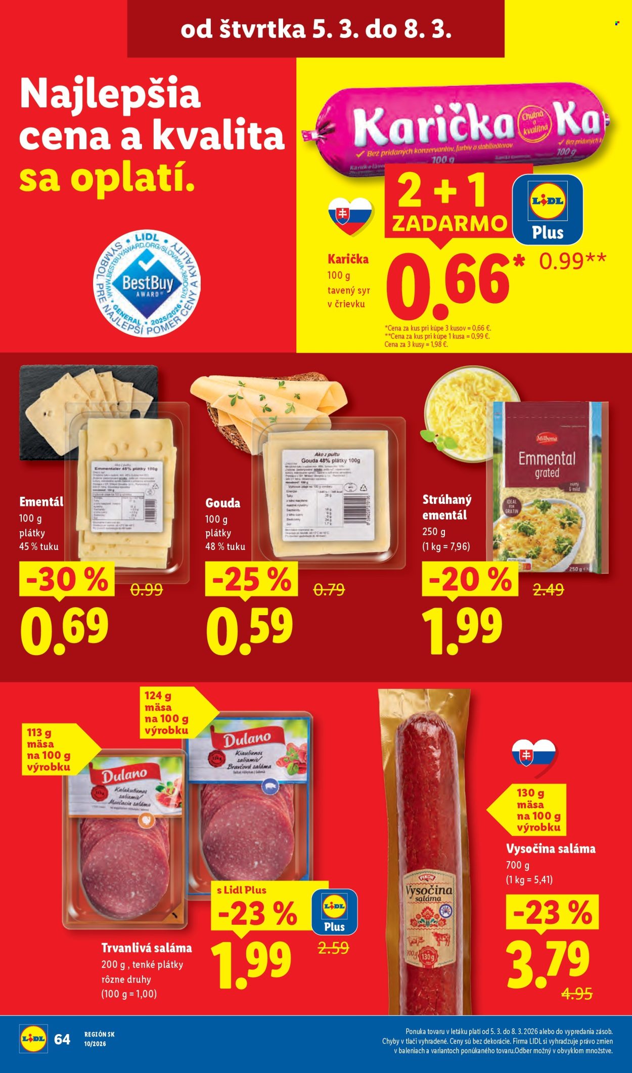 Leták Lidl - 5.3.2026 - 8.3.2026. Strana 22