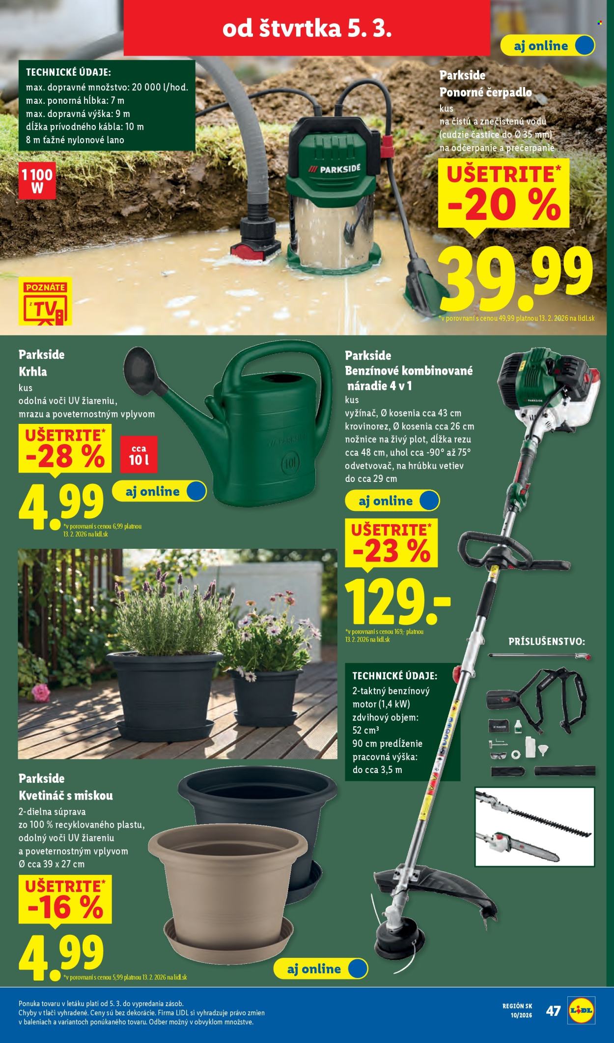 Leták Lidl - 5.3.2026 - 8.3.2026. Strana 37