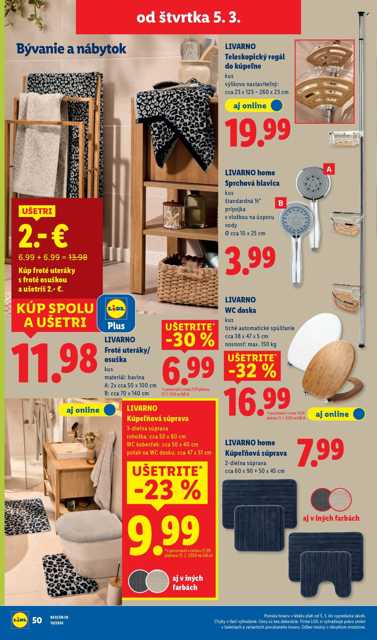 Leták Lidl - 5.3.2026 - 8.3.2026. Strana 40
