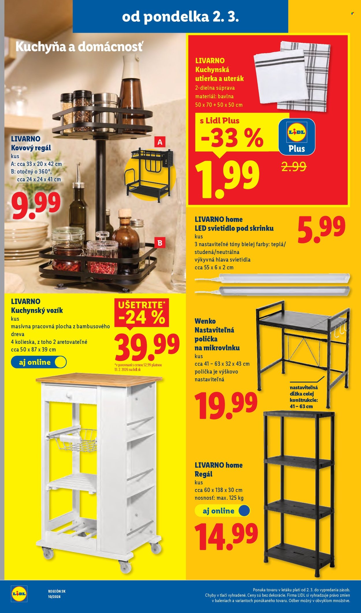 Leták Lidl - 5.3.2026 - 8.3.2026. Strana 95