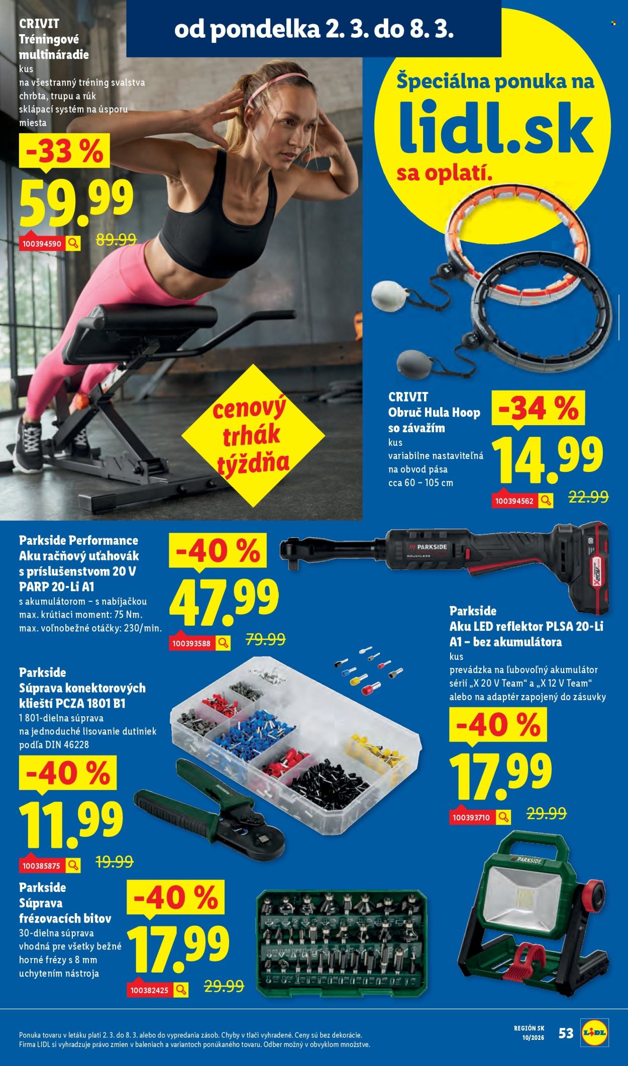 Leták Lidl - 5.3.2026 - 8.3.2026. Strana 102