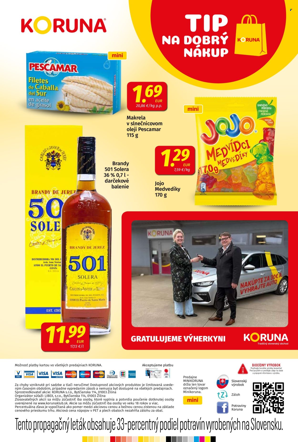 Leták Potraviny KORUNA - 6.3.2026 - 18.3.2026. Strana 24