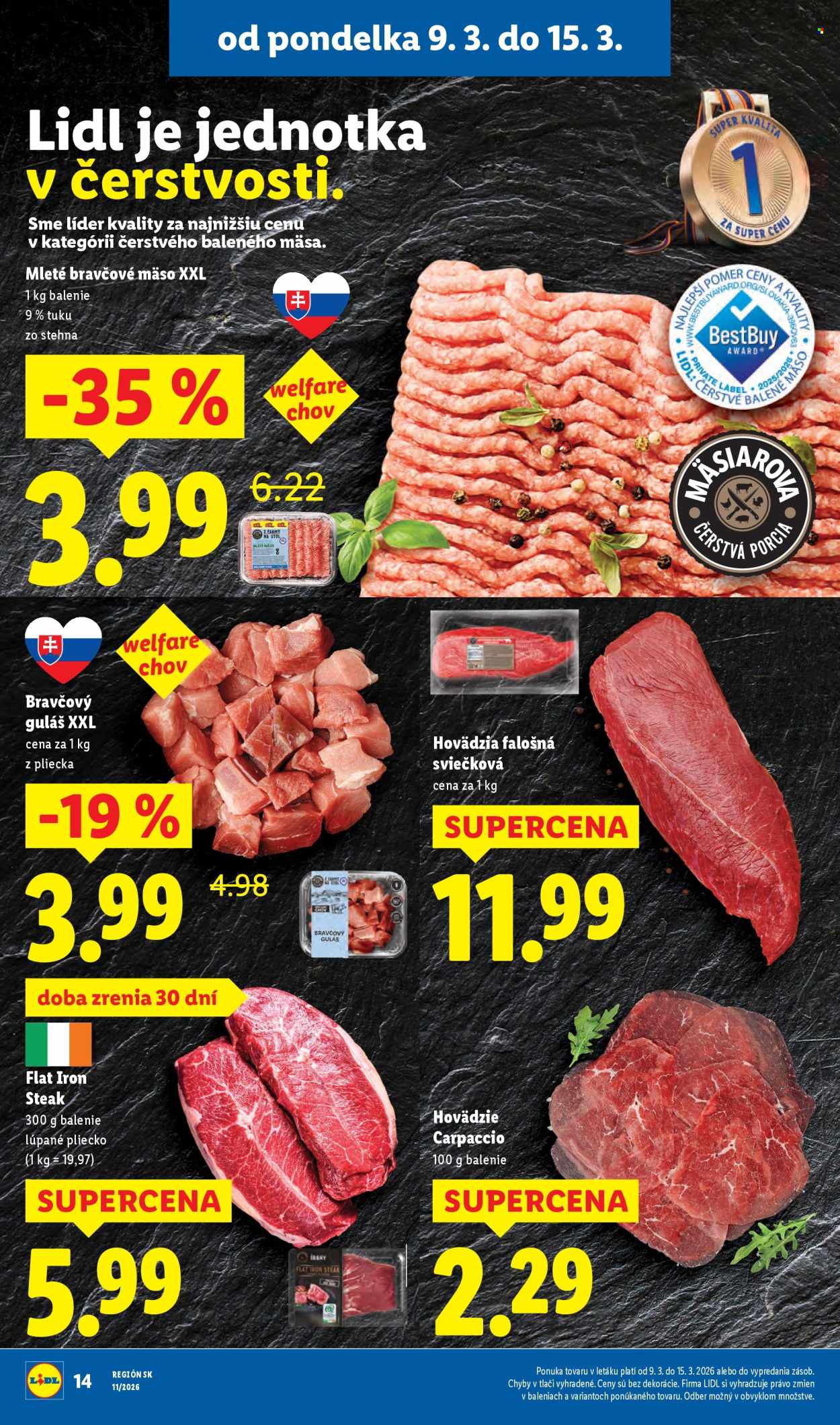 Leták Lidl - 9.3.2026 - 15.3.2026. Strana 16