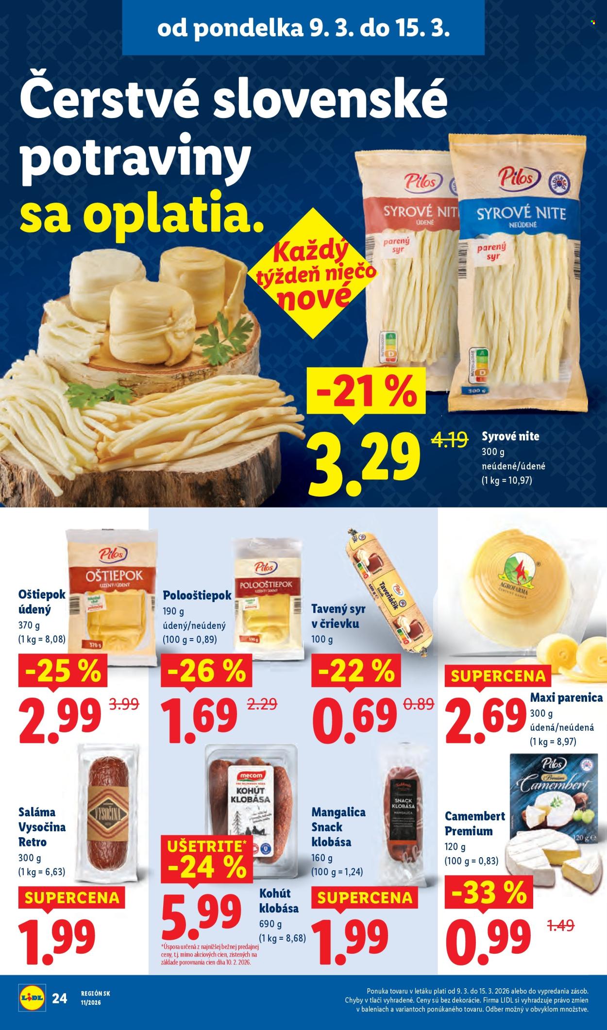 Leták Lidl - 9.3.2026 - 15.3.2026. Strana 28