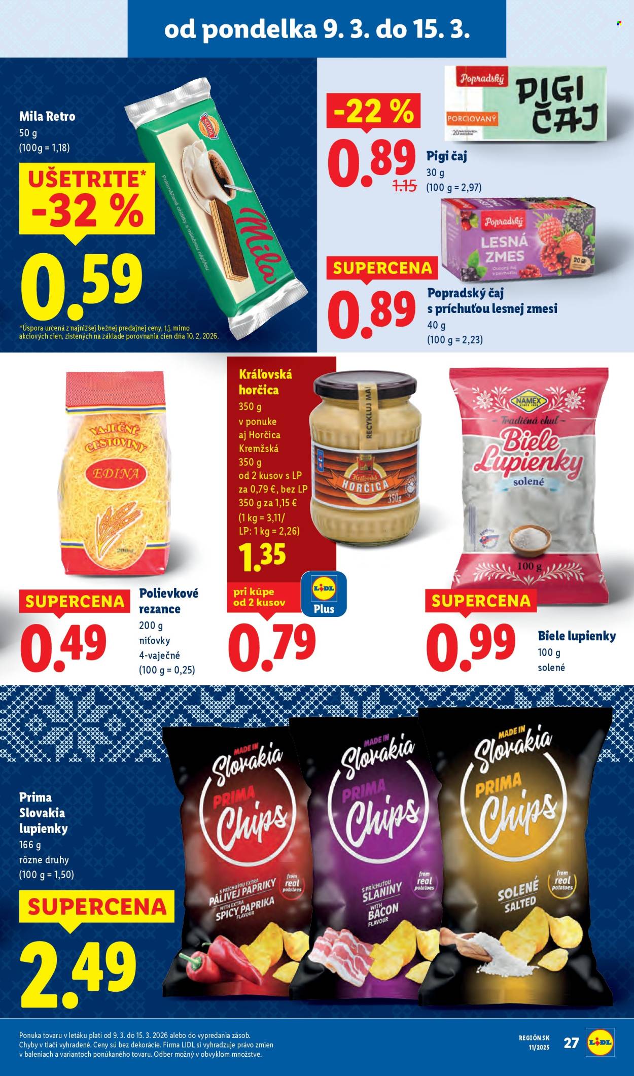 Leták Lidl - 9.3.2026 - 15.3.2026. Strana 31