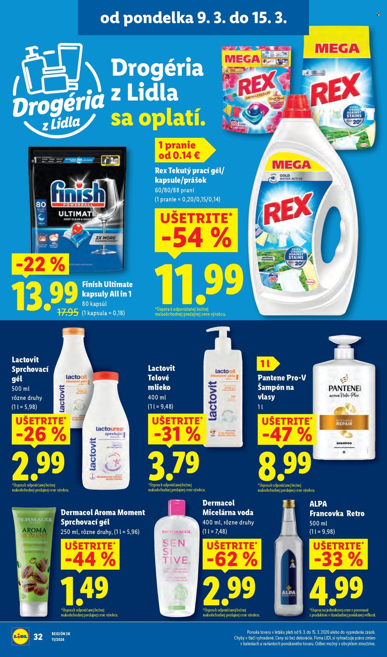 Leták Lidl - 9.3.2026 - 15.3.2026. Strana 38