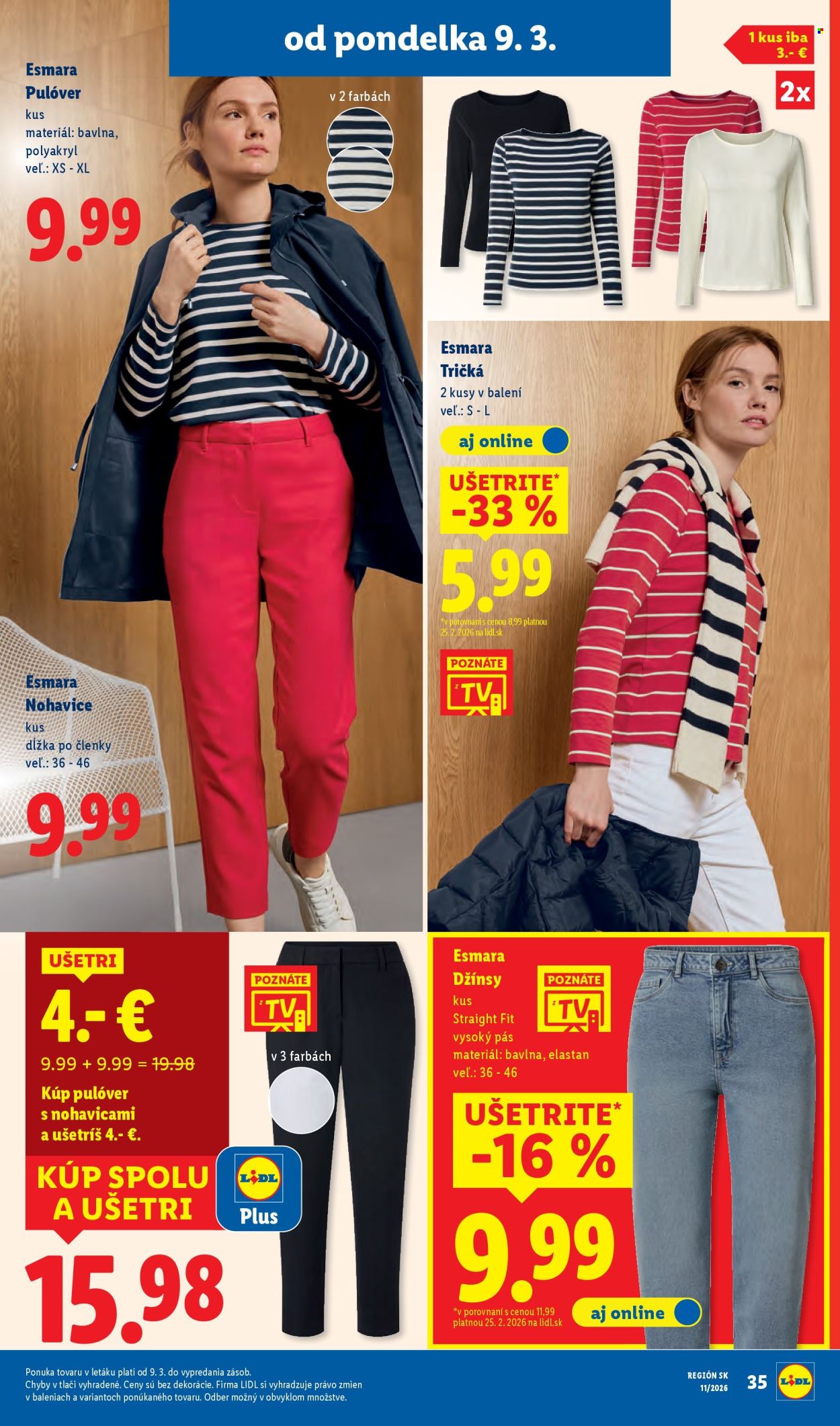 Leták Lidl - 9.3.2026 - 15.3.2026. Strana 45