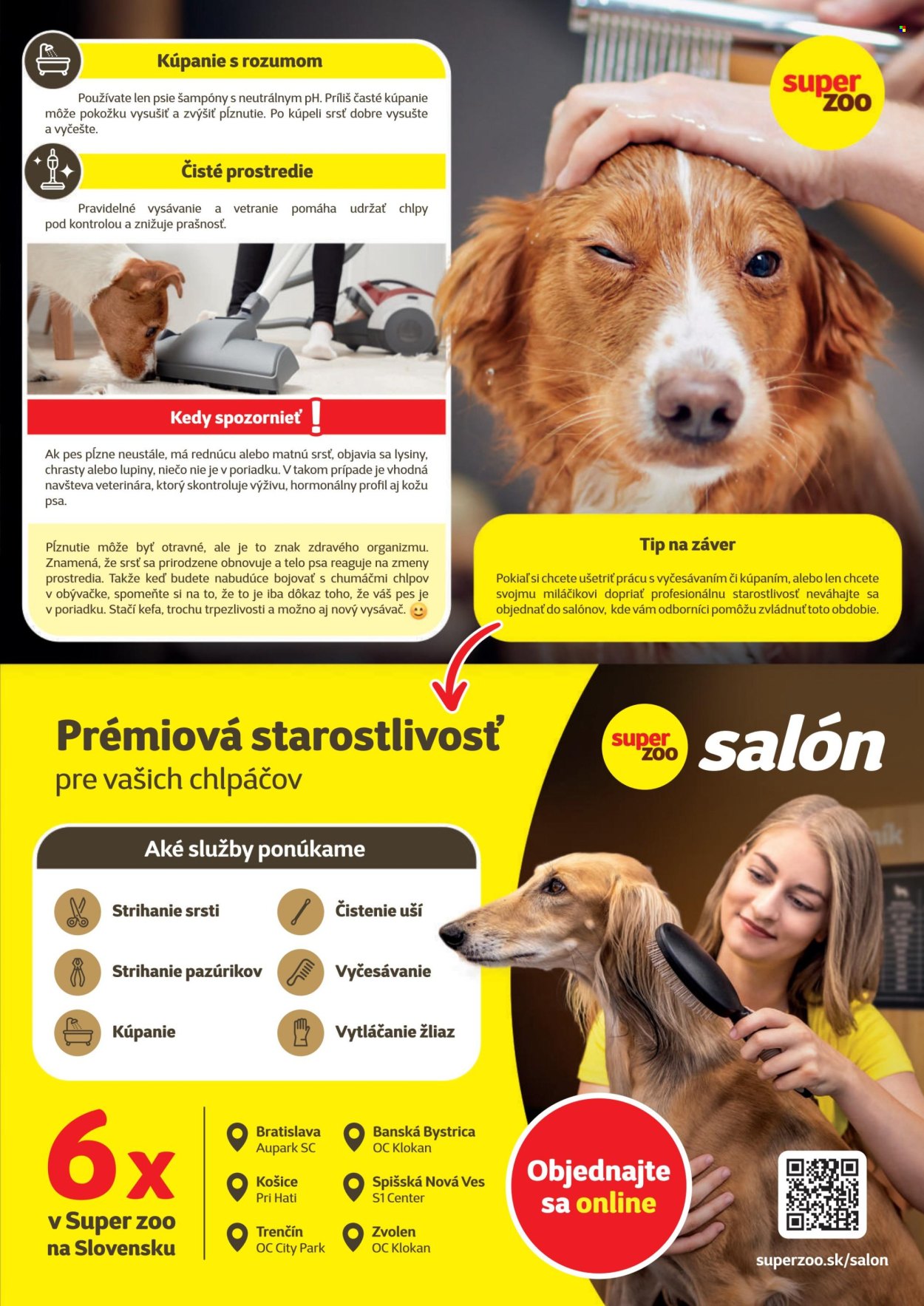 Leták SUPER ZOO. Strana 9