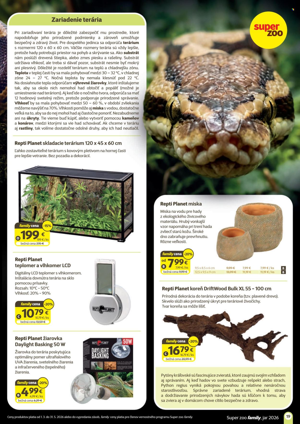 Leták SUPER ZOO. Strana 19
