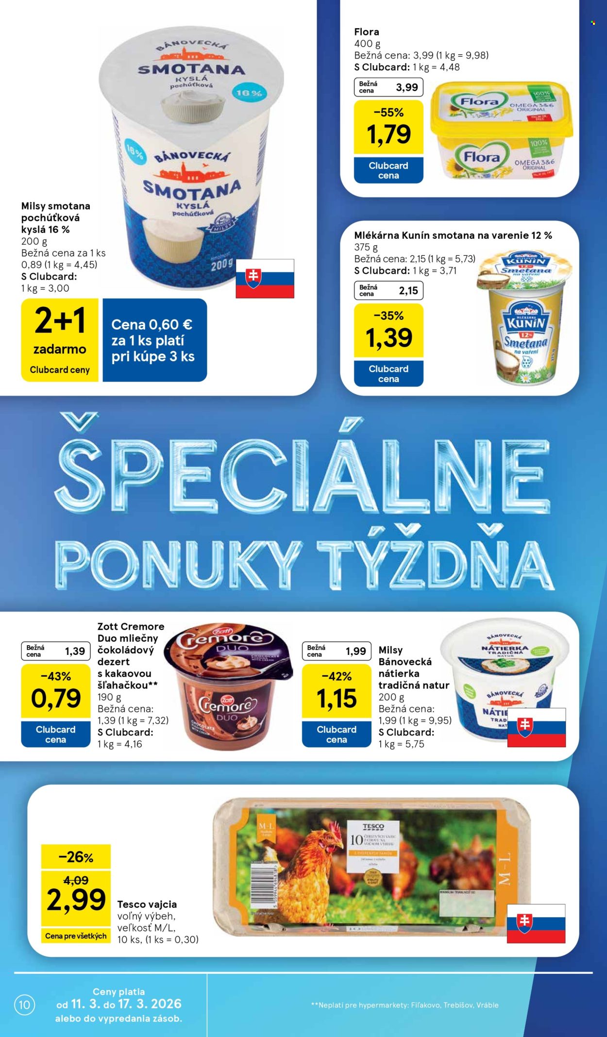 Leták TESCO - 11.3.2026 - 17.3.2026. Strana 10
