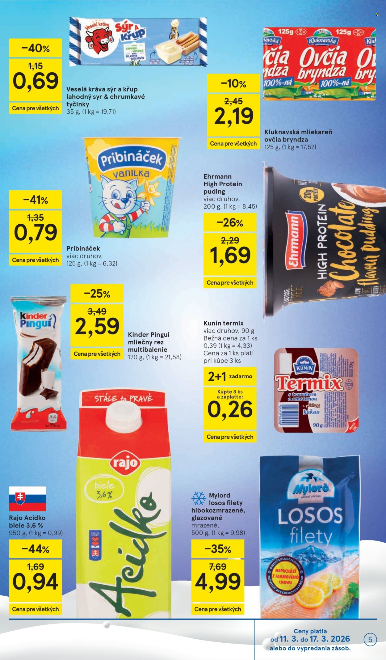 Leták TESCO supermarket - 11.3.2026 - 17.3.2026. Strana 5