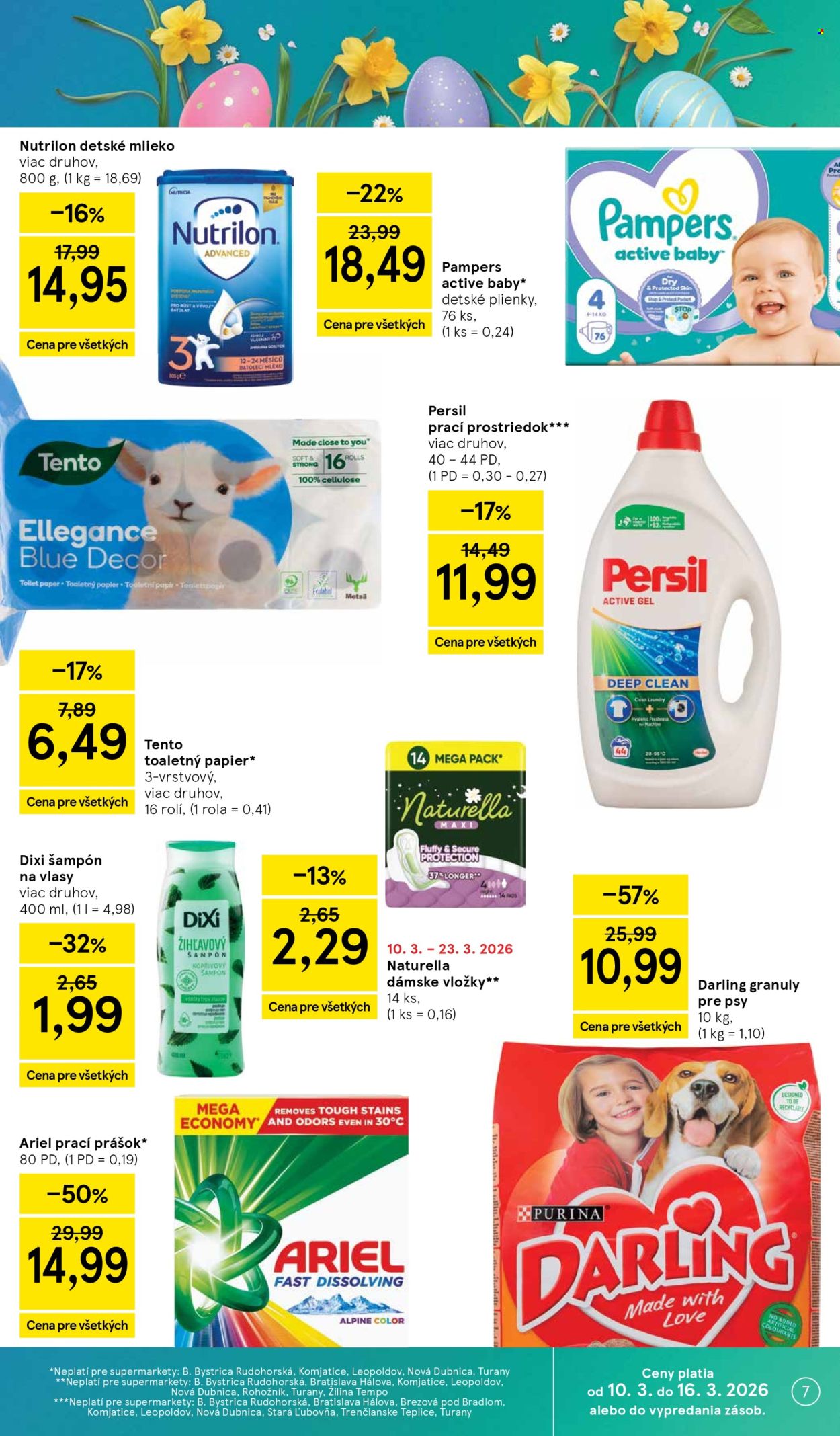 Leták TESCO supermarket - 11.3.2026 - 17.3.2026. Strana 7
