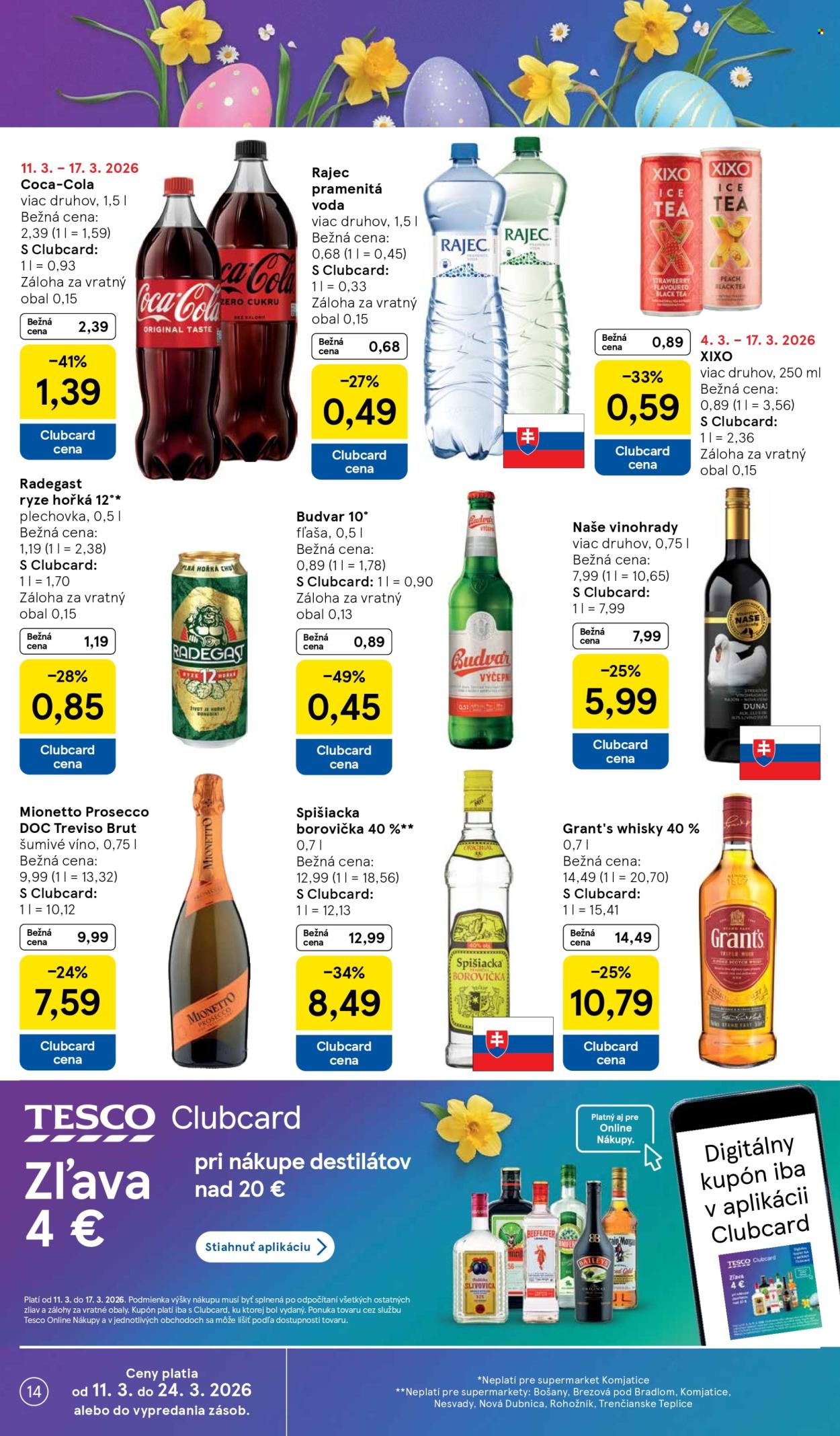 Leták TESCO supermarket - 11.3.2026 - 17.3.2026. Strana 14