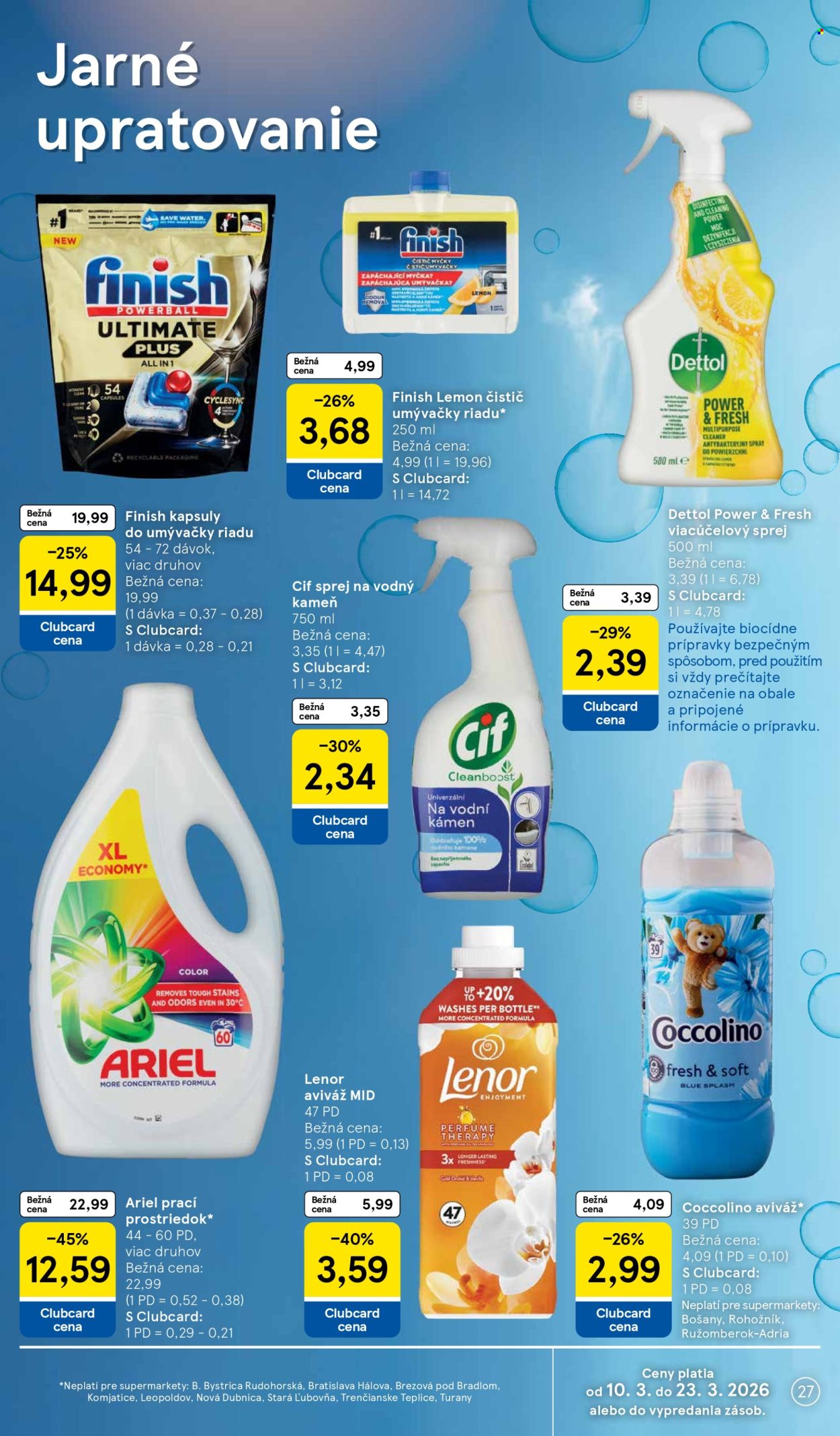 Leták TESCO supermarket - 11.3.2026 - 17.3.2026. Strana 27