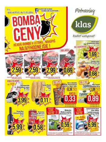 Leták Klas - 9.3.2026 - 15.3.2026.