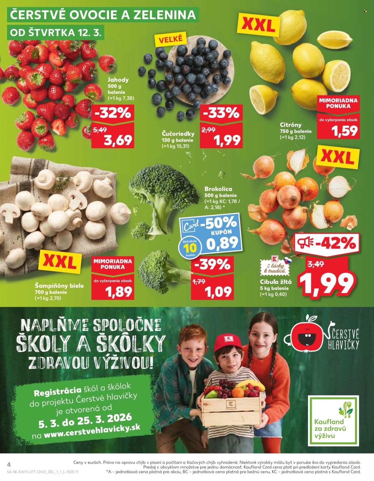 Leták Kaufland - 12.3.2026 - 18.3.2026. Strana 4