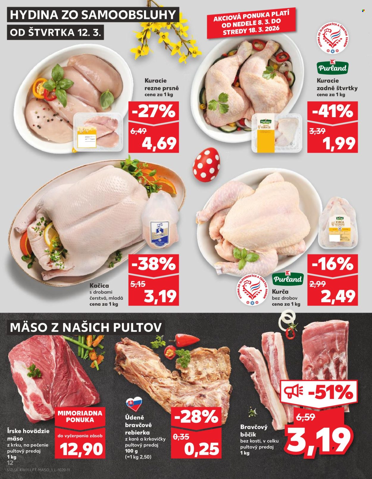 Leták Kaufland - 12.3.2026 - 18.3.2026. Strana 12