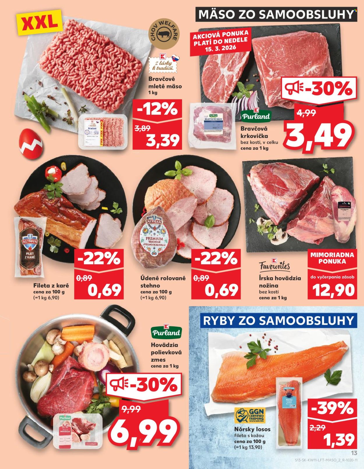 Leták Kaufland - 12.3.2026 - 18.3.2026. Strana 13