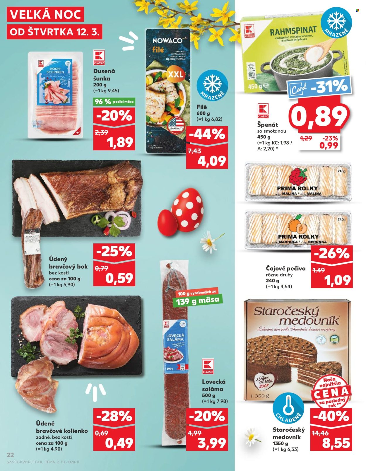 Leták Kaufland - 12.3.2026 - 18.3.2026. Strana 22