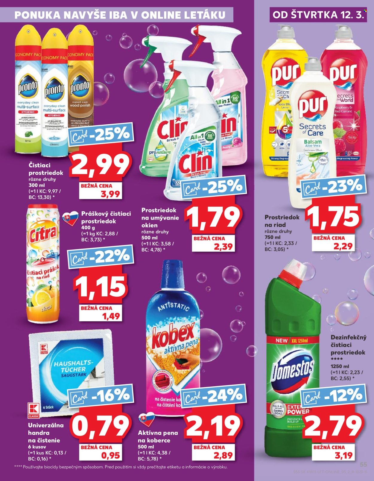 Leták Kaufland - 12.3.2026 - 18.3.2026. Strana 55