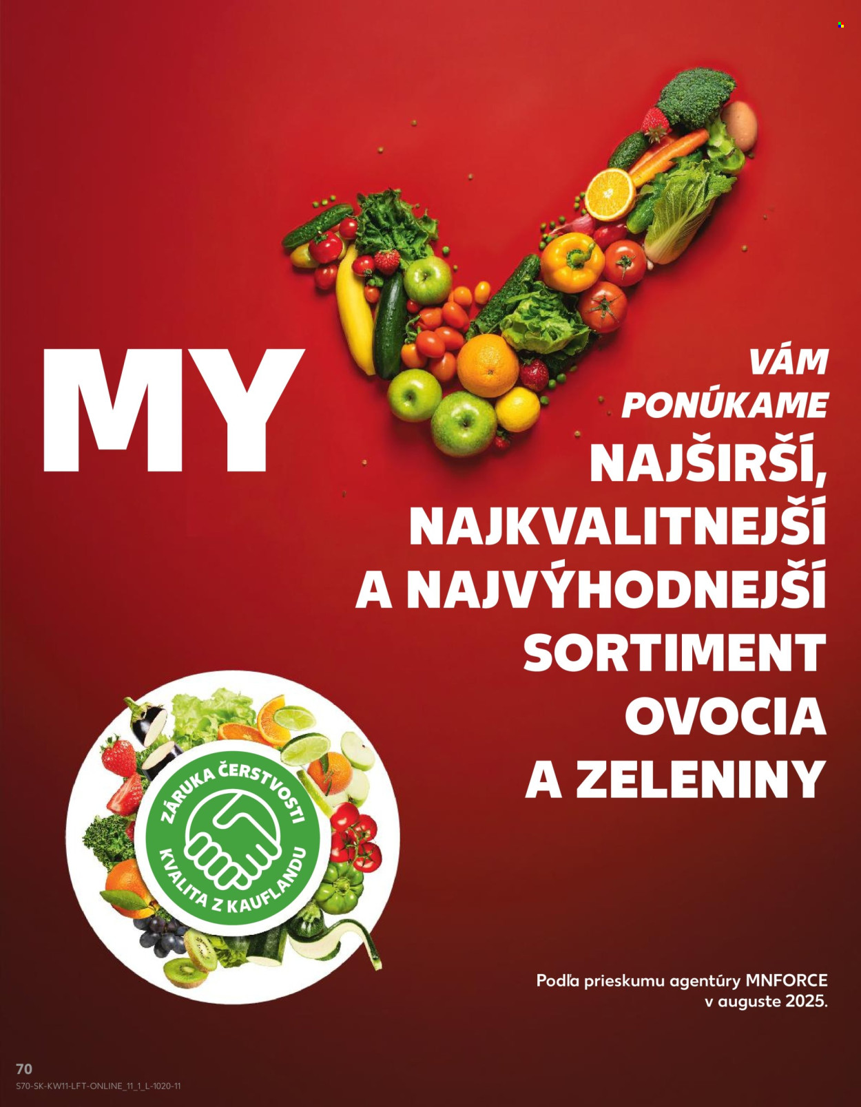 Leták Kaufland - 12.3.2026 - 18.3.2026. Strana 70