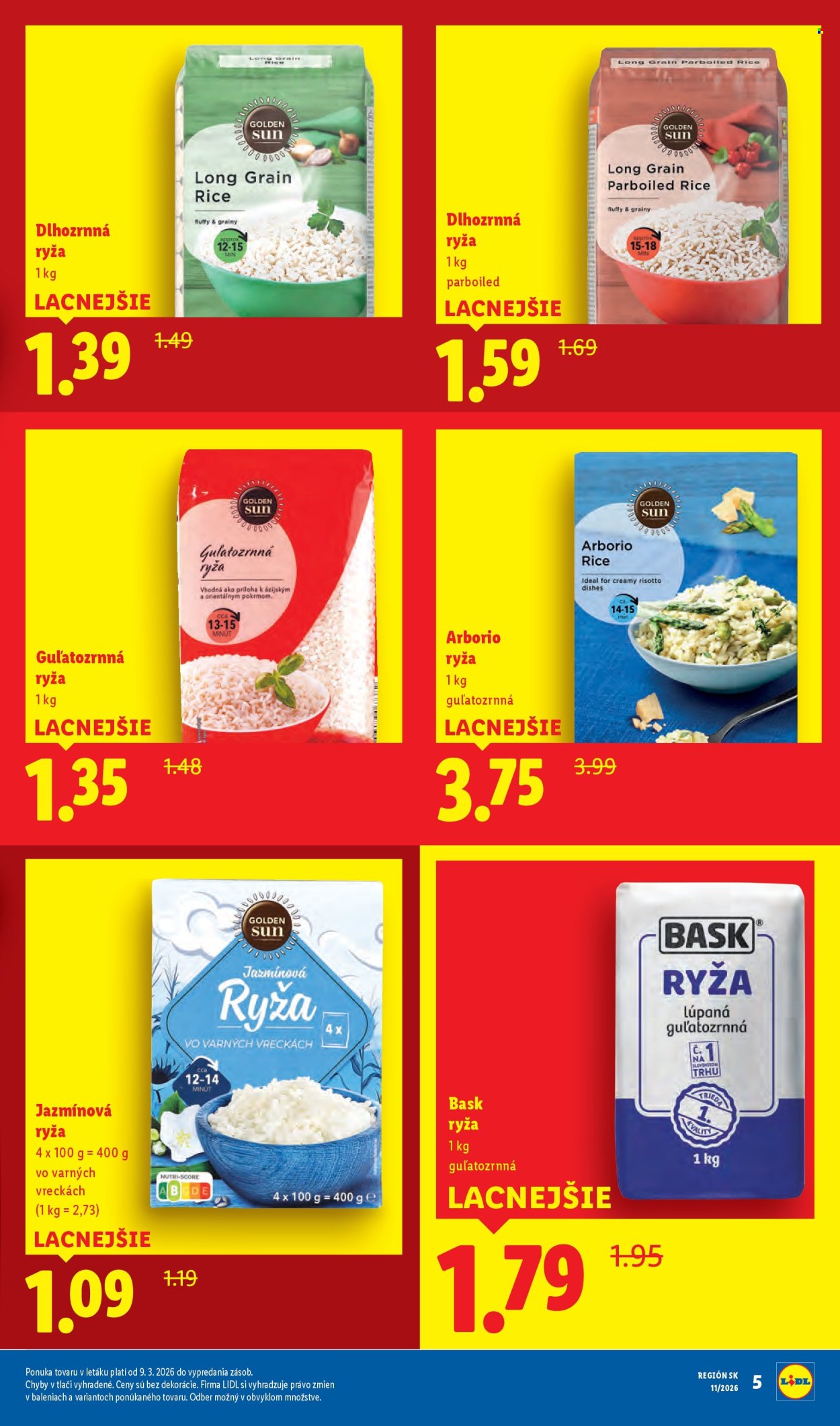 Leták Lidl. Strana 3
