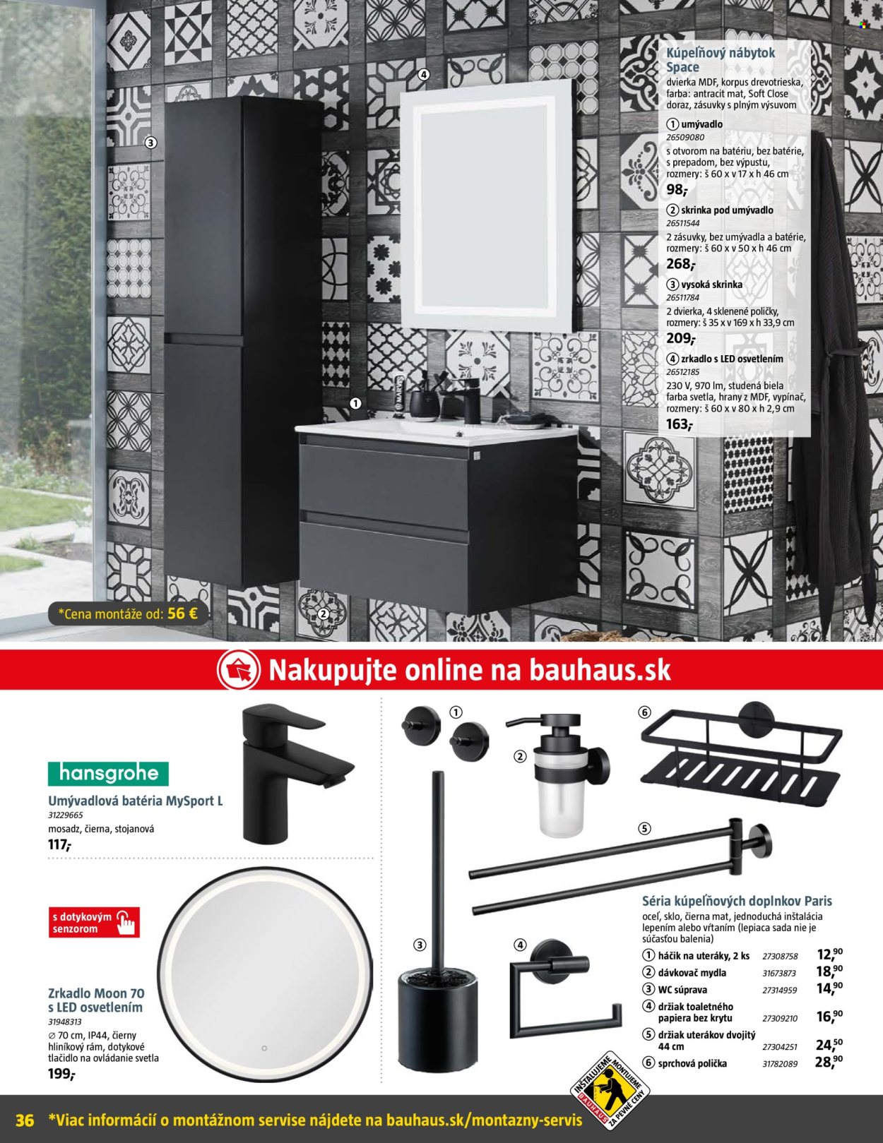 Leták Bauhaus - 9.3.2026 - 5.4.2026. Strana 36