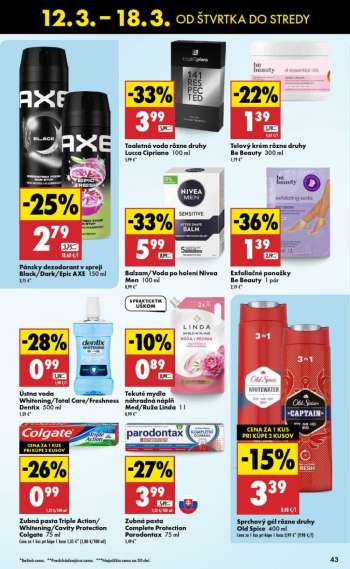 thumbnail - Ústna voda Whitening/Total care/Freshness Dentix 500 ml