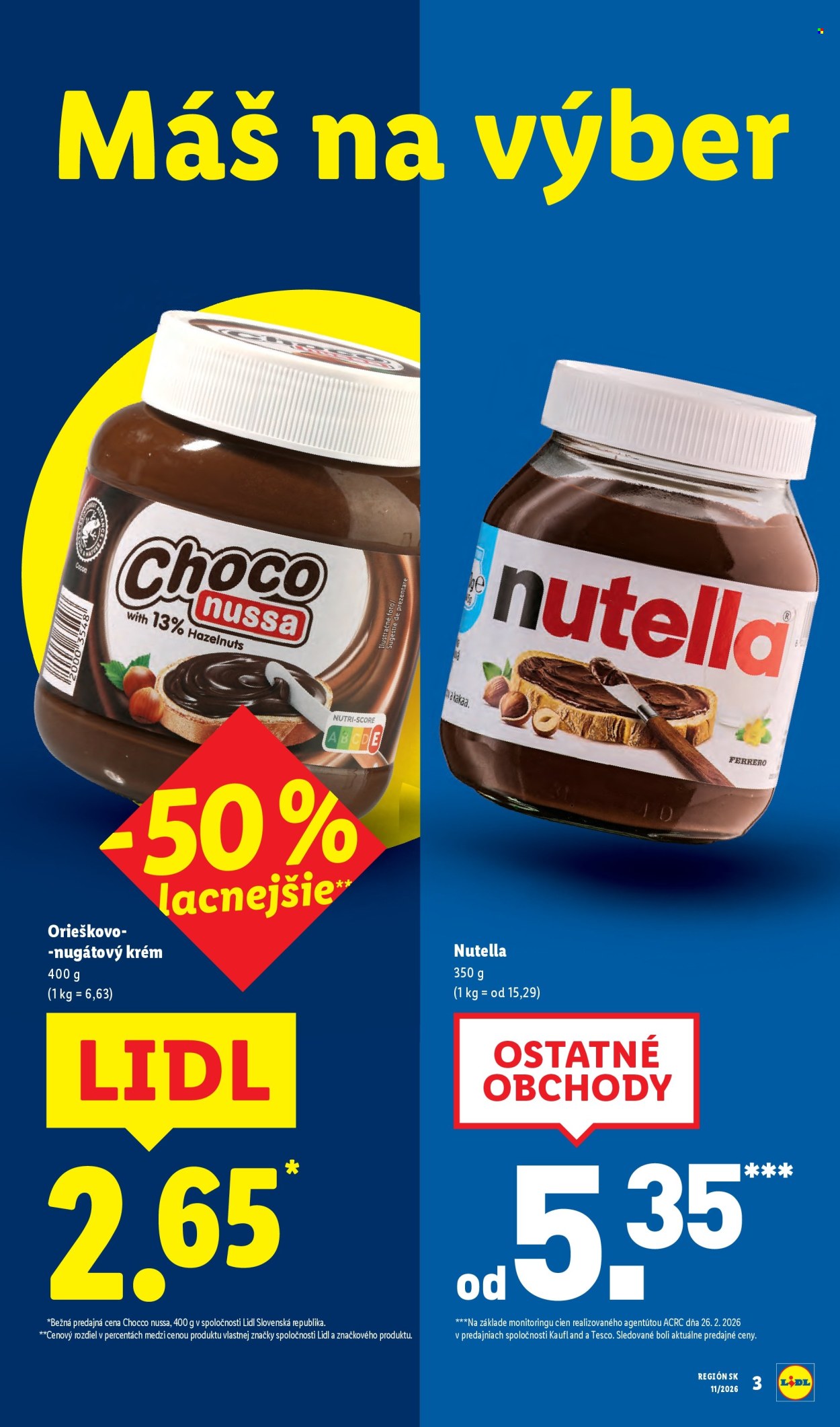 Leták Lidl - 12.3.2026 - 15.3.2026. Strana 3