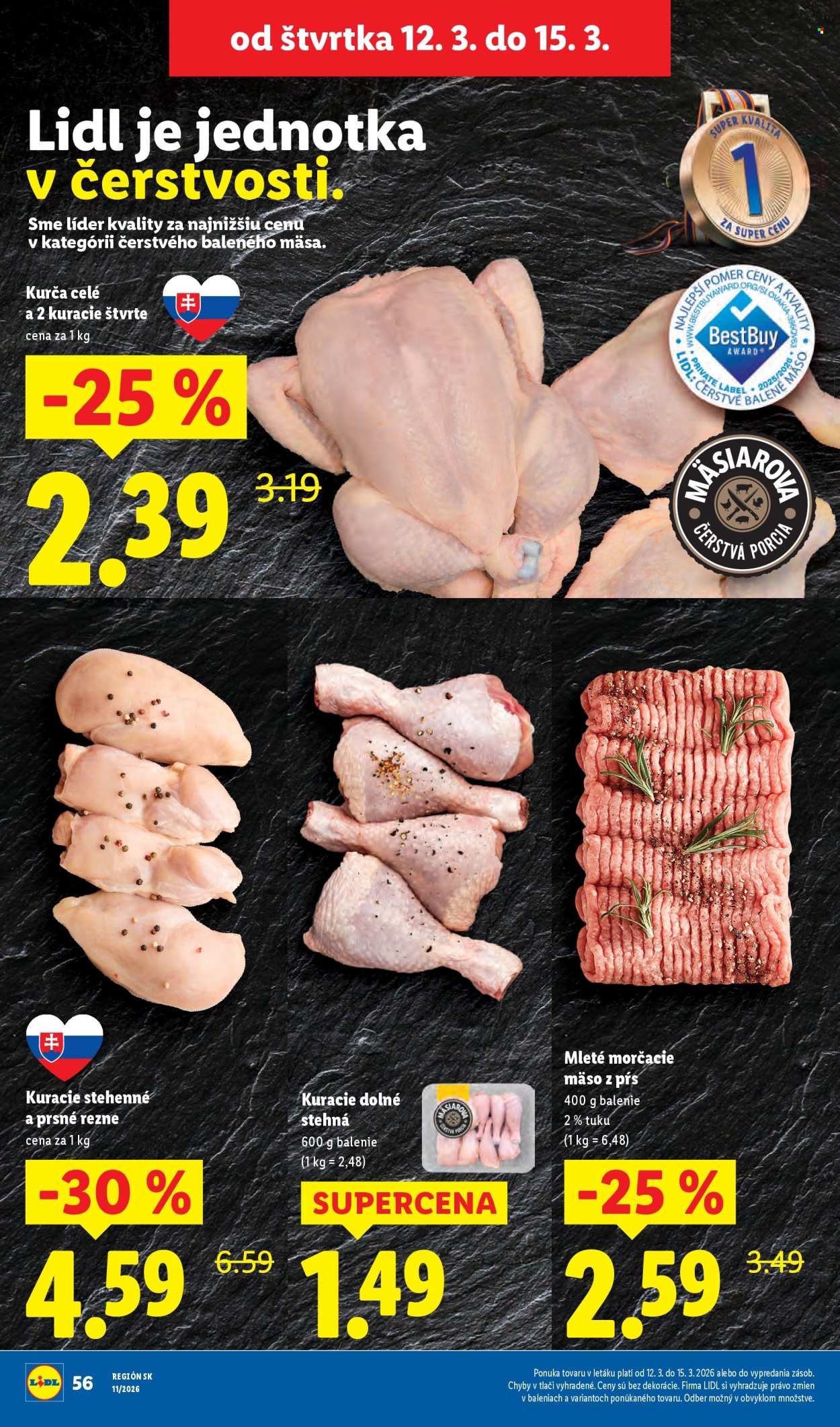 Leták Lidl - 12.3.2026 - 15.3.2026. Strana 10