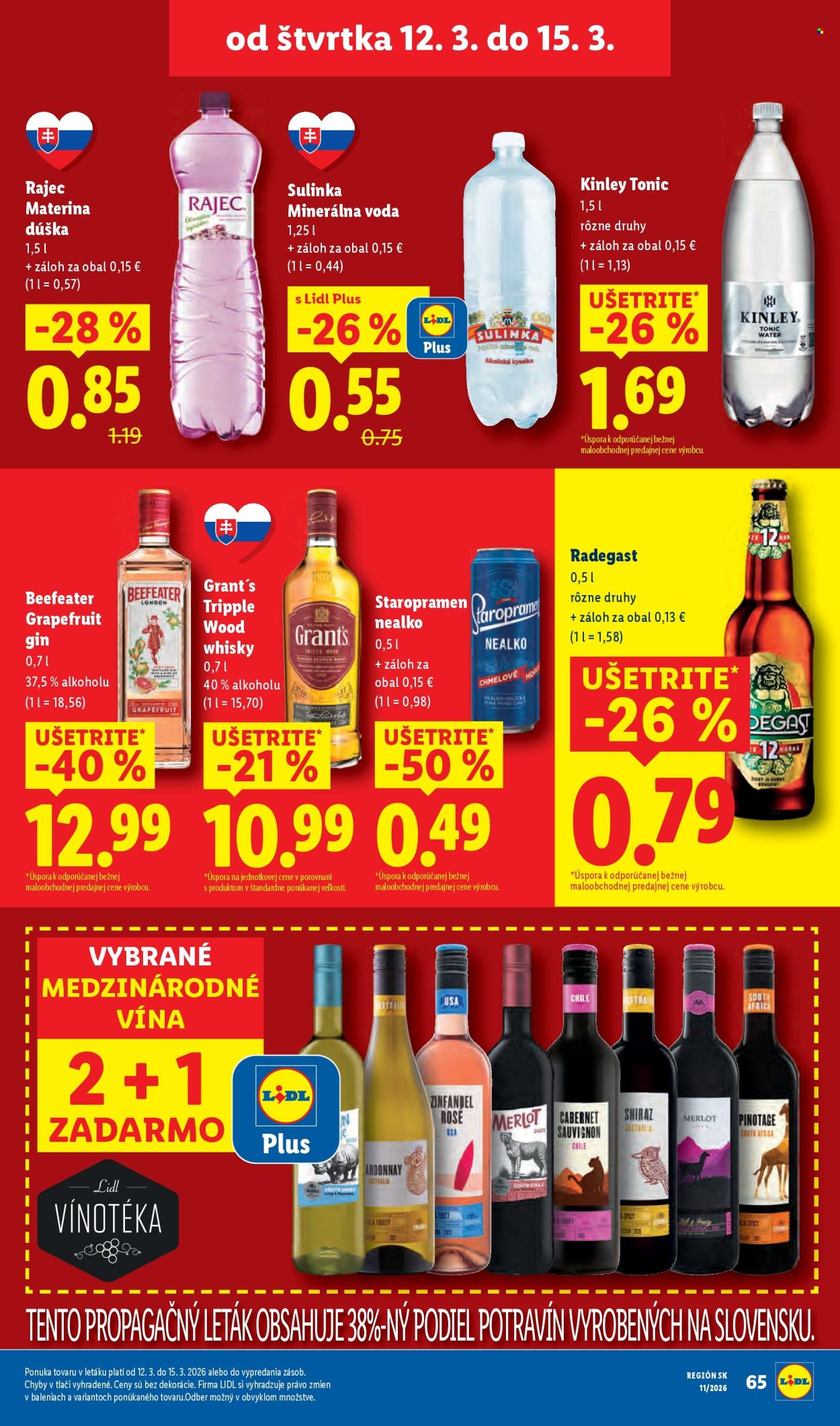 Leták Lidl - 12.3.2026 - 15.3.2026. Strana 19