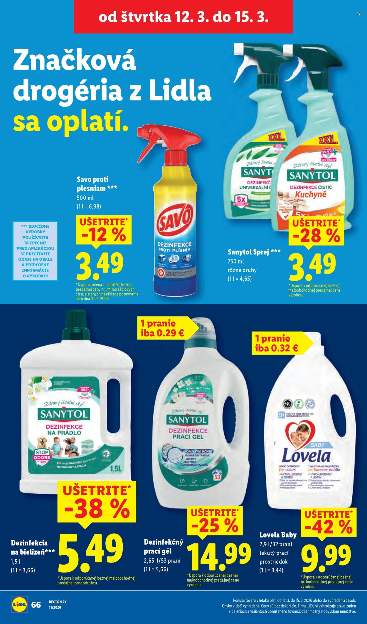 Leták Lidl - 12.3.2026 - 15.3.2026. Strana 24