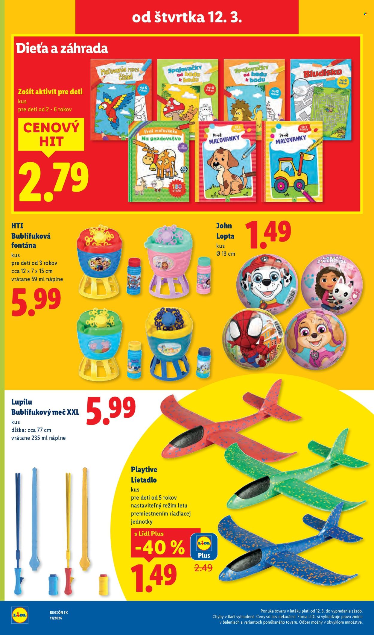 Leták Lidl - 12.3.2026 - 15.3.2026. Strana 40