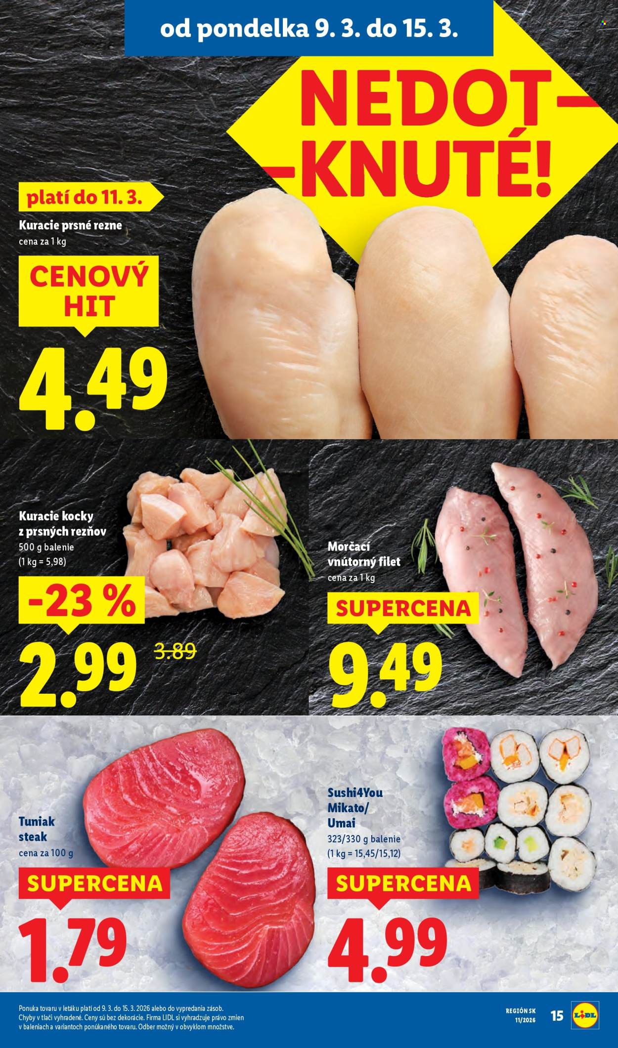 Leták Lidl - 12.3.2026 - 15.3.2026. Strana 57
