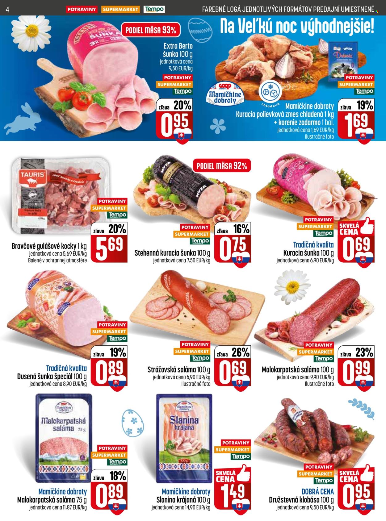 Leták COOP Jednota - 12.3.2026 - 18.3.2026. Strana 4