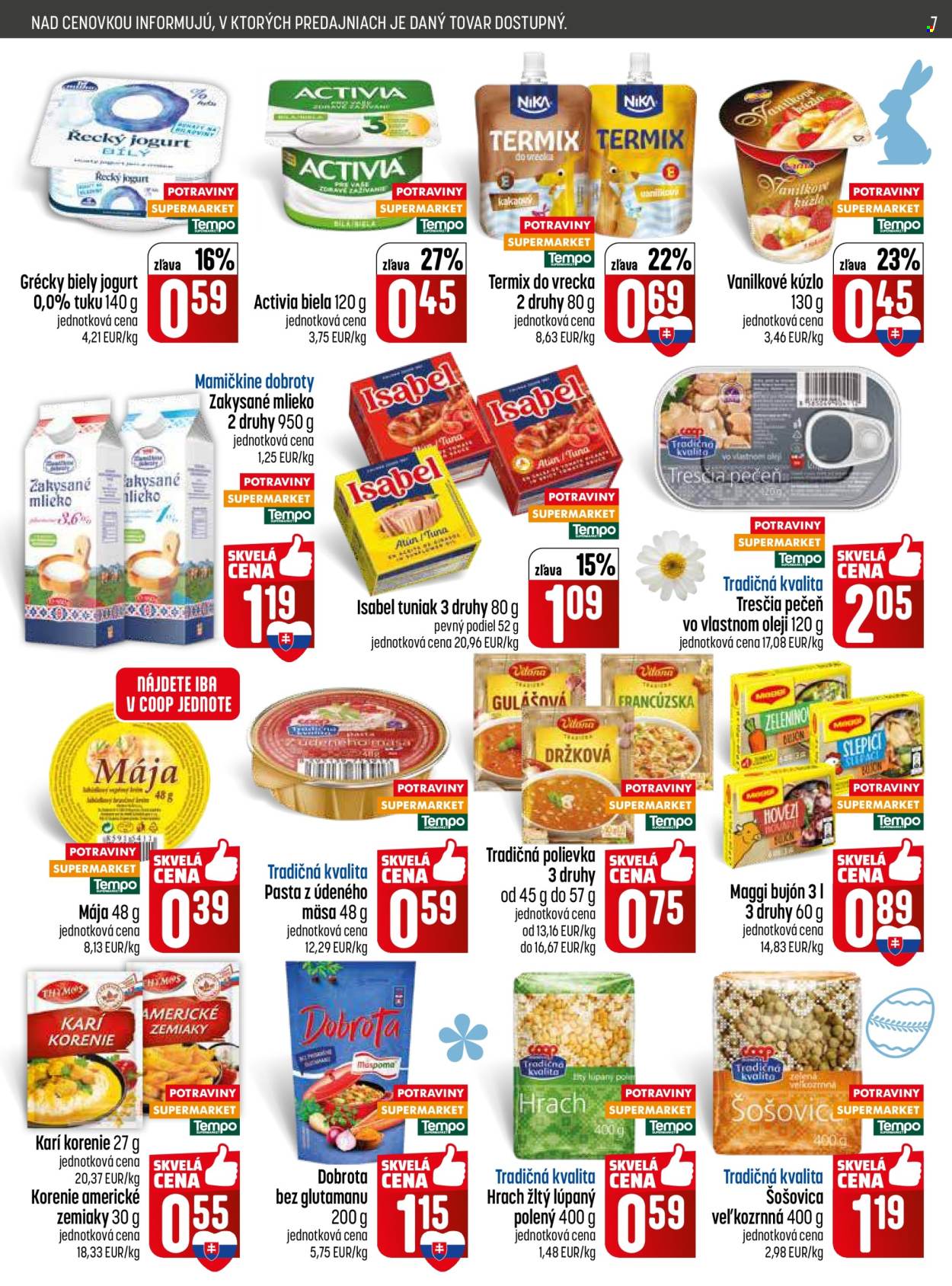Leták COOP Jednota - 12.3.2026 - 18.3.2026. Strana 7