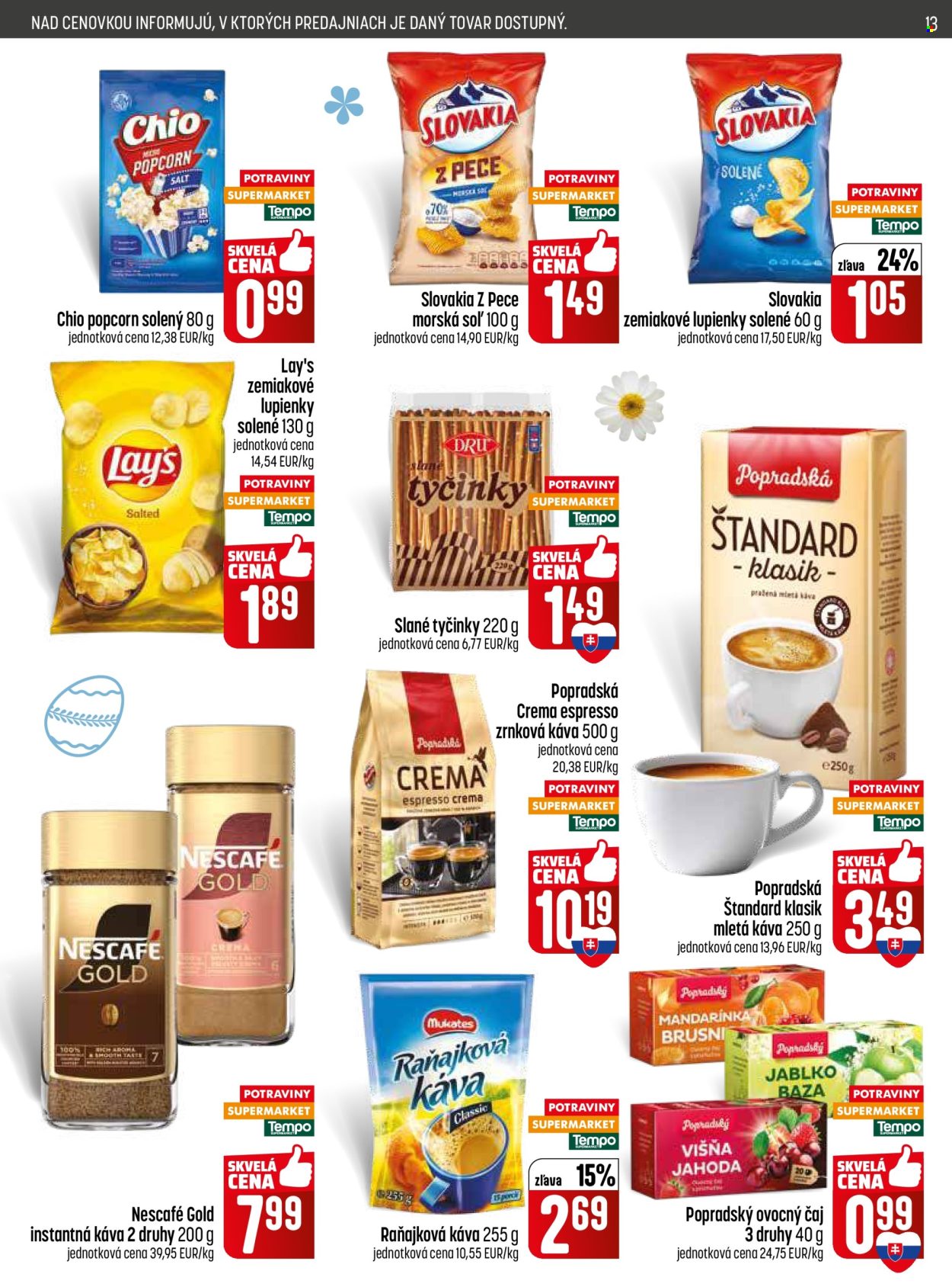 Leták COOP Jednota - 12.3.2026 - 18.3.2026. Strana 13