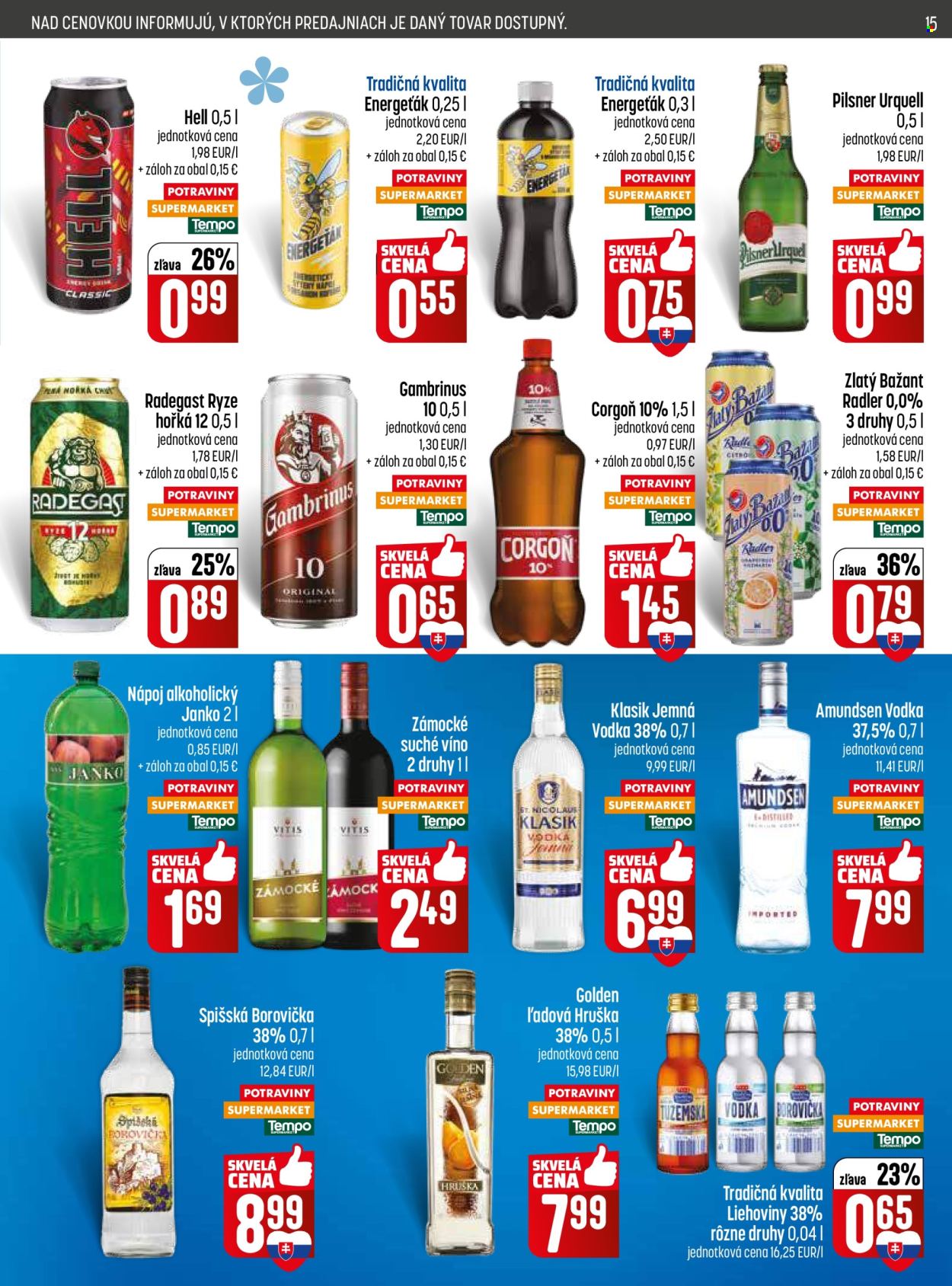 Leták COOP Jednota - 12.3.2026 - 18.3.2026. Strana 15