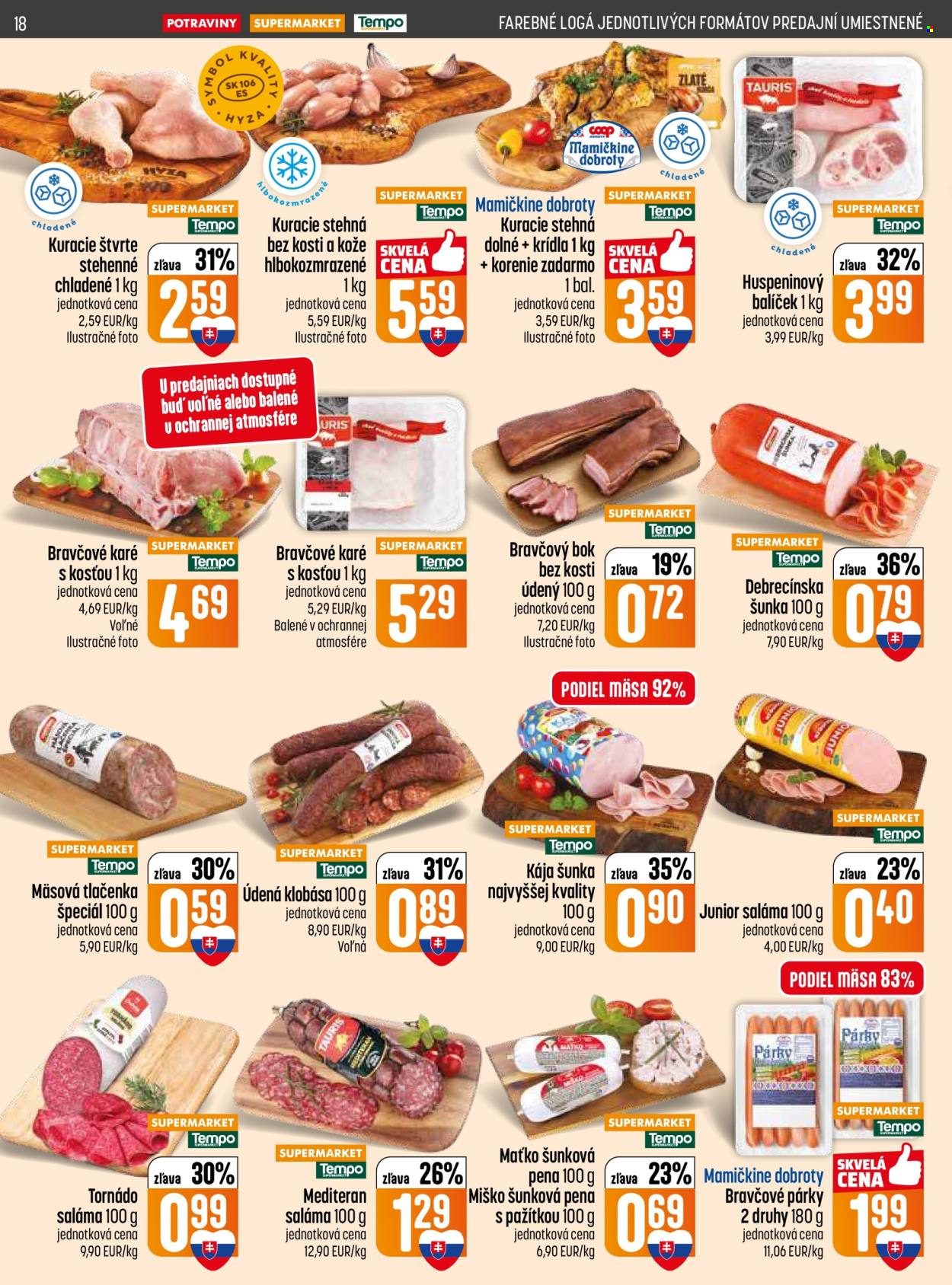 Leták COOP Jednota - 12.3.2026 - 18.3.2026. Strana 18