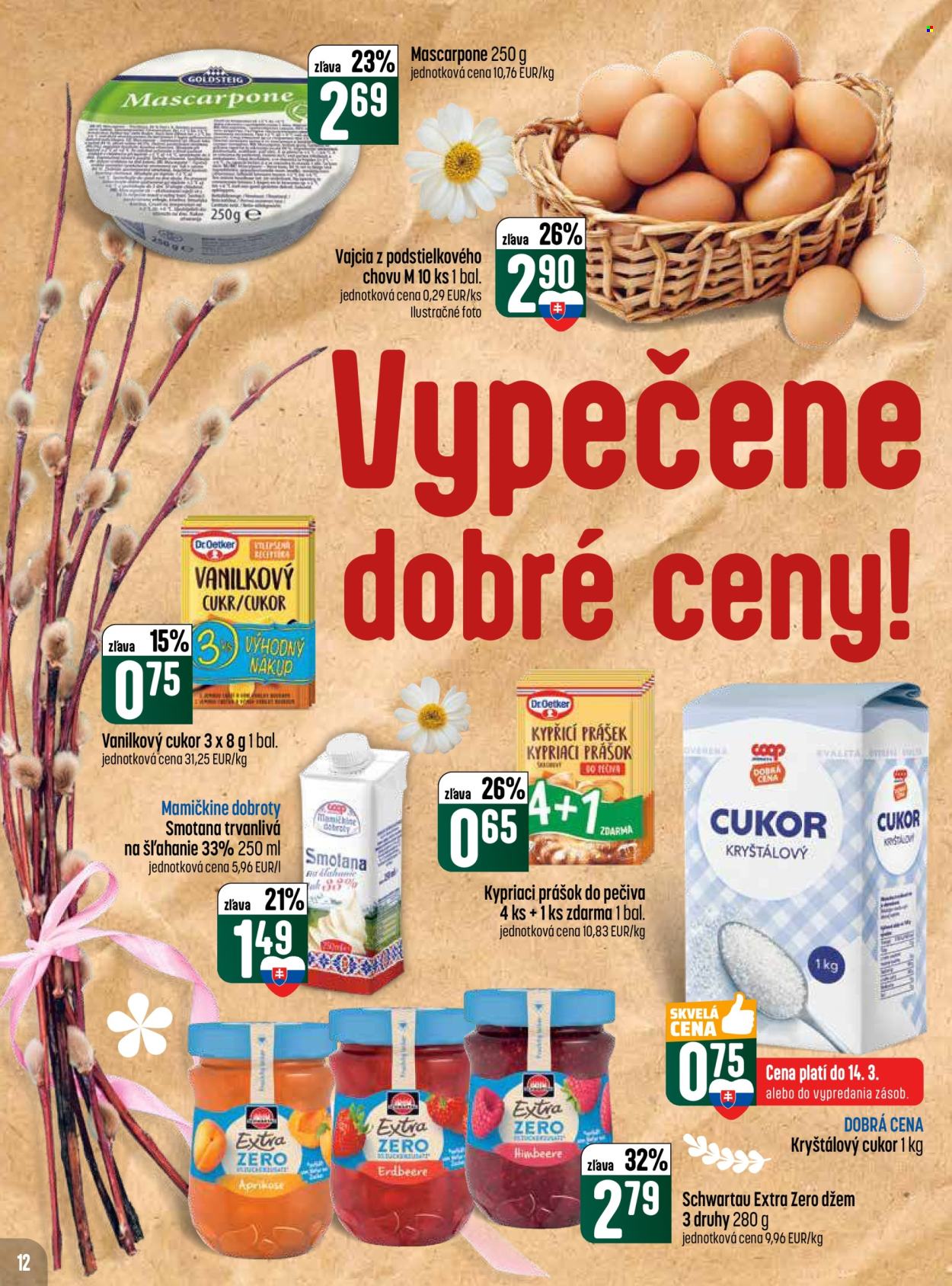 Leták COOP Jednota - 12.3.2026 - 18.3.2026. Strana 12