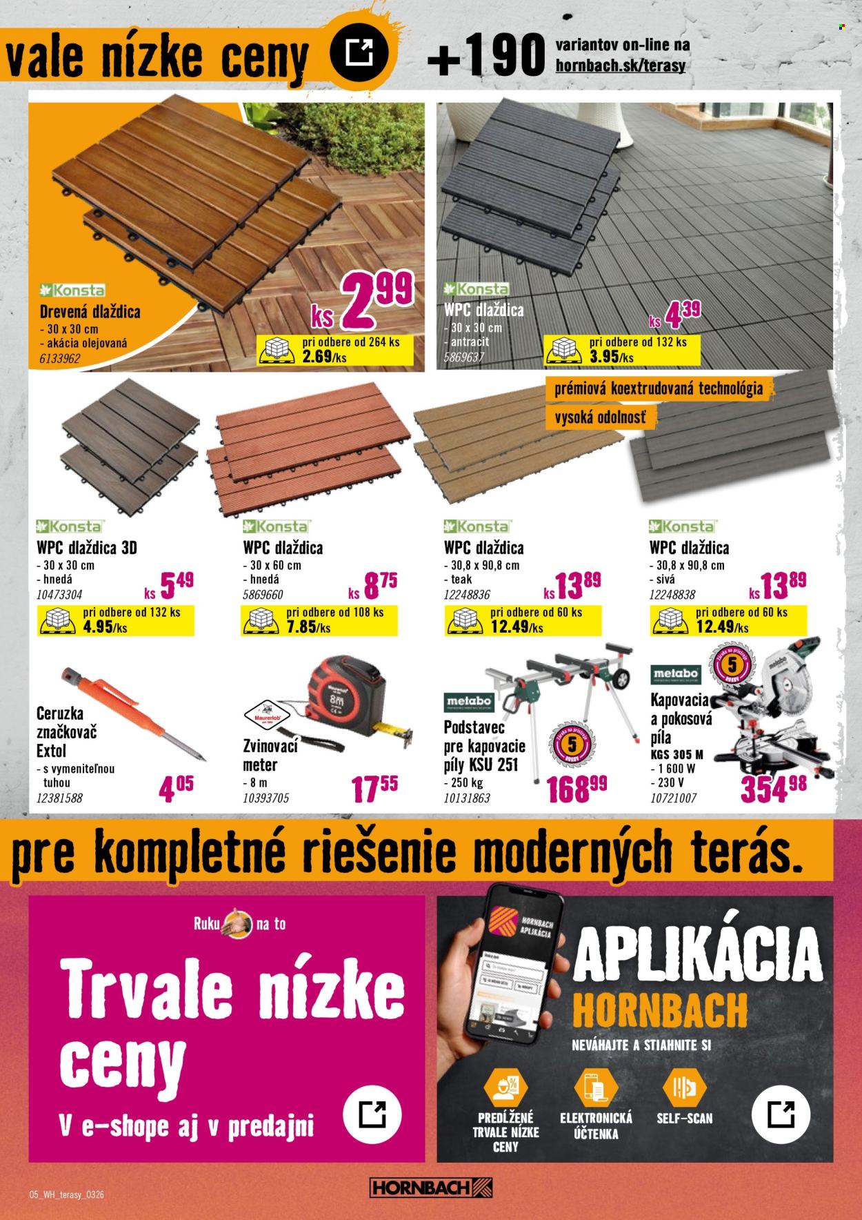 Leták Hornbach - 11.3.2026 - 25.3.2026. Strana 5