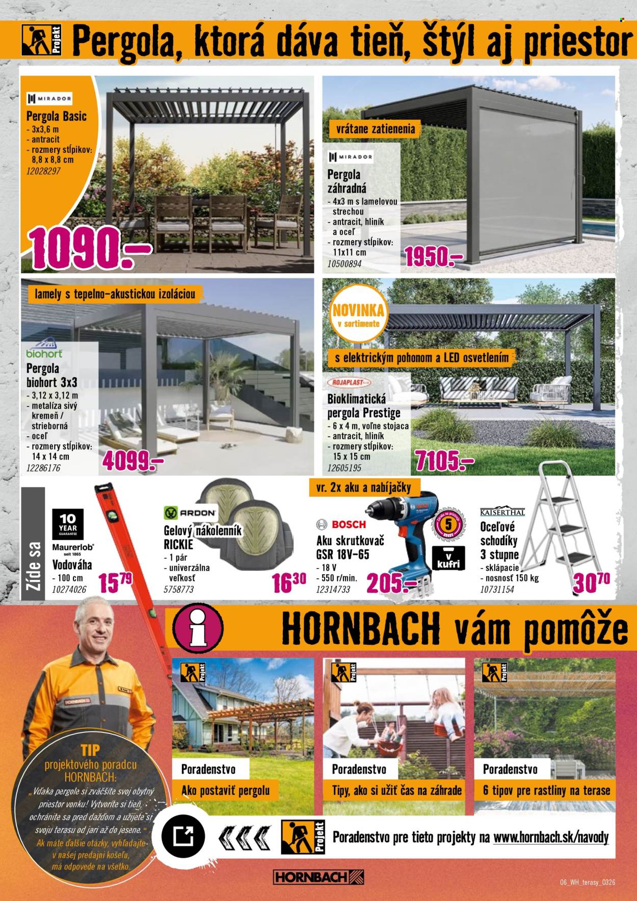 Leták Hornbach - 11.3.2026 - 25.3.2026. Strana 6
