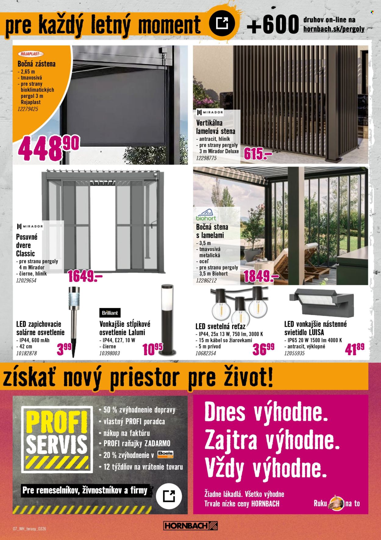 Leták Hornbach - 11.3.2026 - 25.3.2026. Strana 7