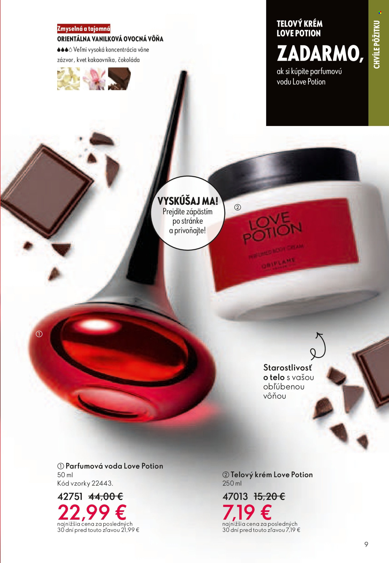 Leták Oriflame - 25.3.2026 - 14.4.2026. Strana 9